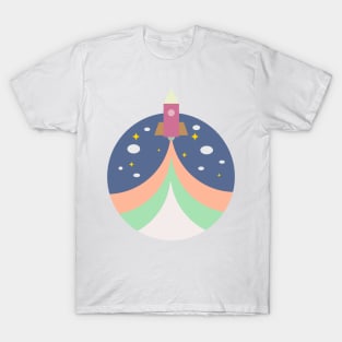 Space Rocket T-Shirt